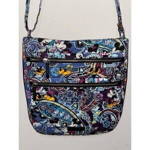 Mickey & Minnie Mouse Paisley Hipster Adjustable Bag By Vera Bradley NWOTS
